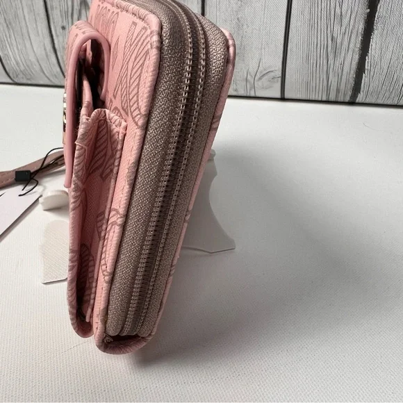 XOXO Pink Logo Wallet Clutch Wristlet NWT - Picture 8 of 11